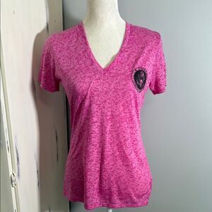 Under Armour Pink Fitted Short Sleeve T-Shirt